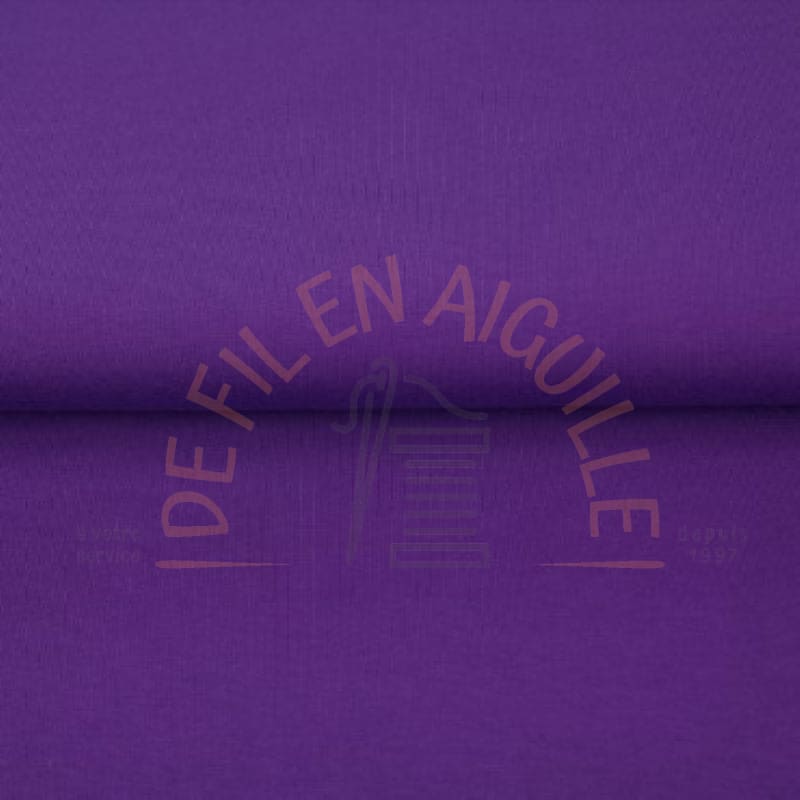 Jersey uni coton-élasthanne - Violet