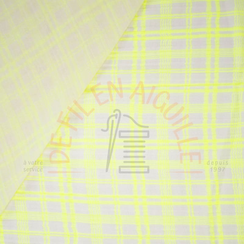 Double gaze Neon Plaid Katia