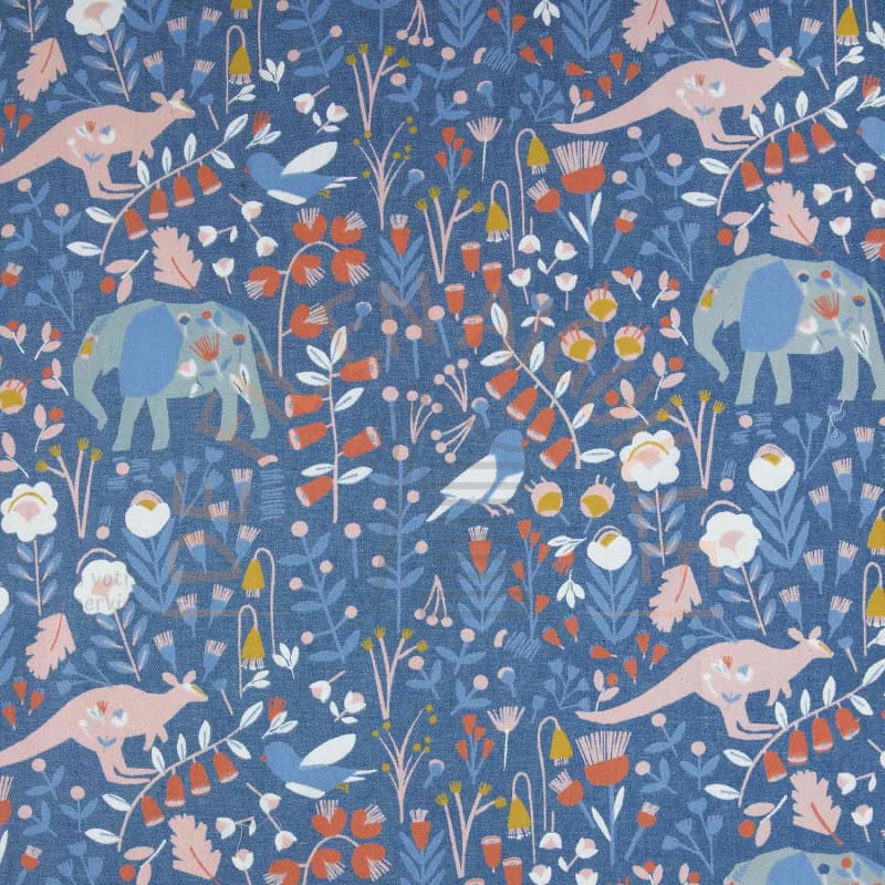 Chambray éléphants