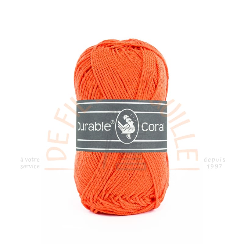 Coton à tricoter - Orange - 2194