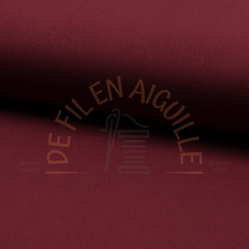 Gabardine stretch - Bordeaux