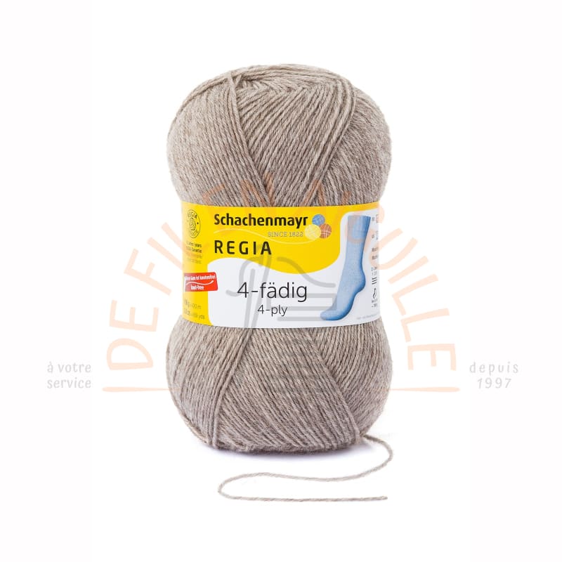 Laine chaussettes 4 fils - 2070 - Beige