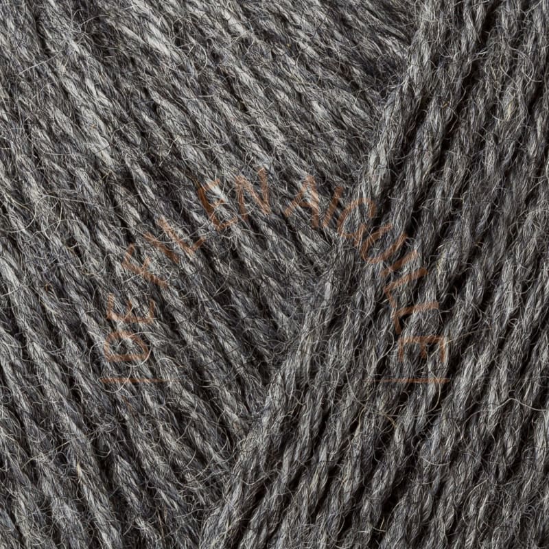 Laine chaussettes 6 fils - 44 - Gris chiné