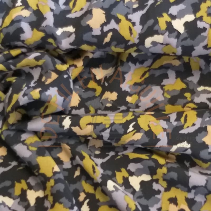 Viscose camouflage gris